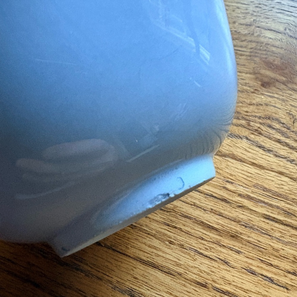 Skytone by Homer Laughlin small blue bowl- made in USA- 1940’s-1950’s - Picture 7 of 9